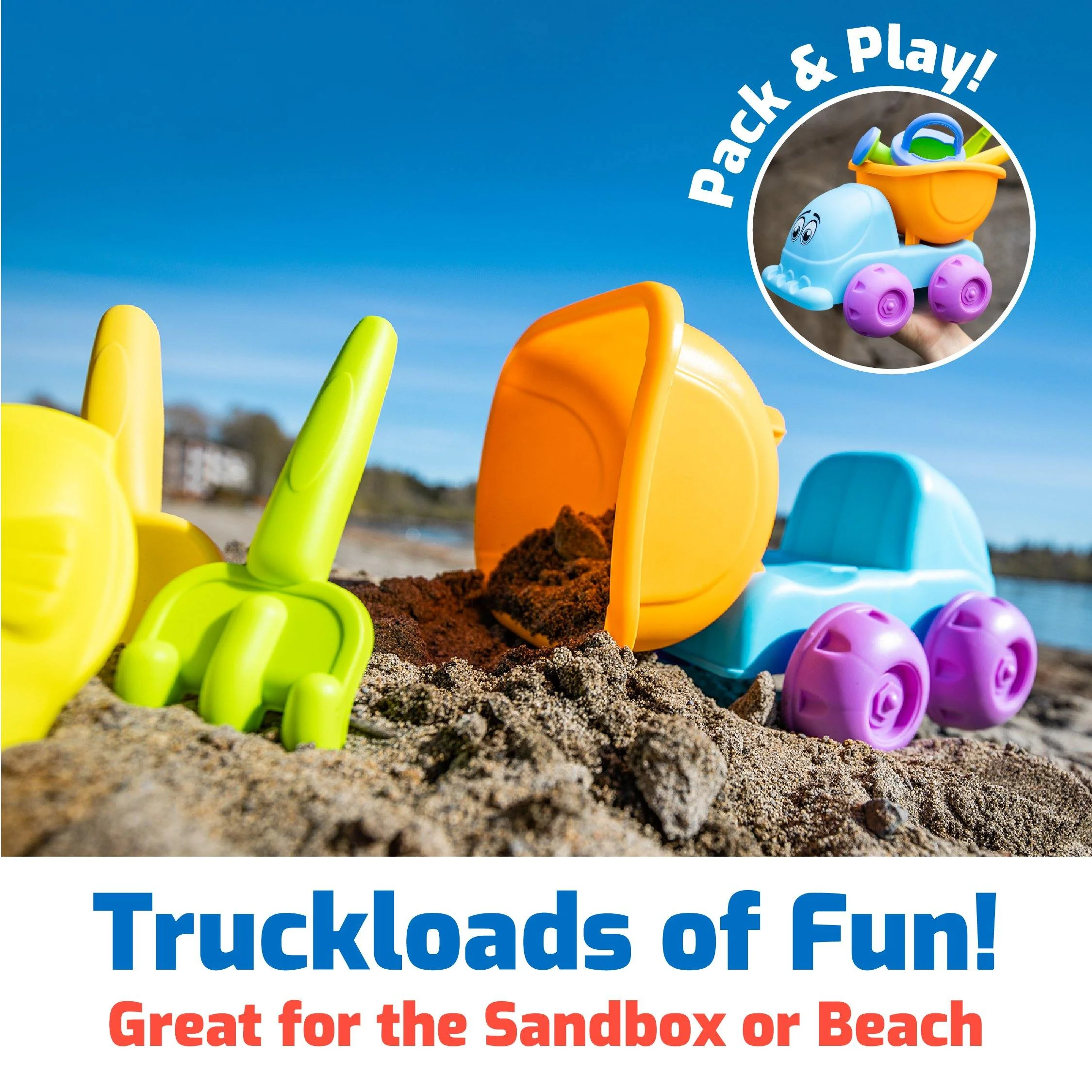 Beach Toys Sand Molds Kit - Image 10