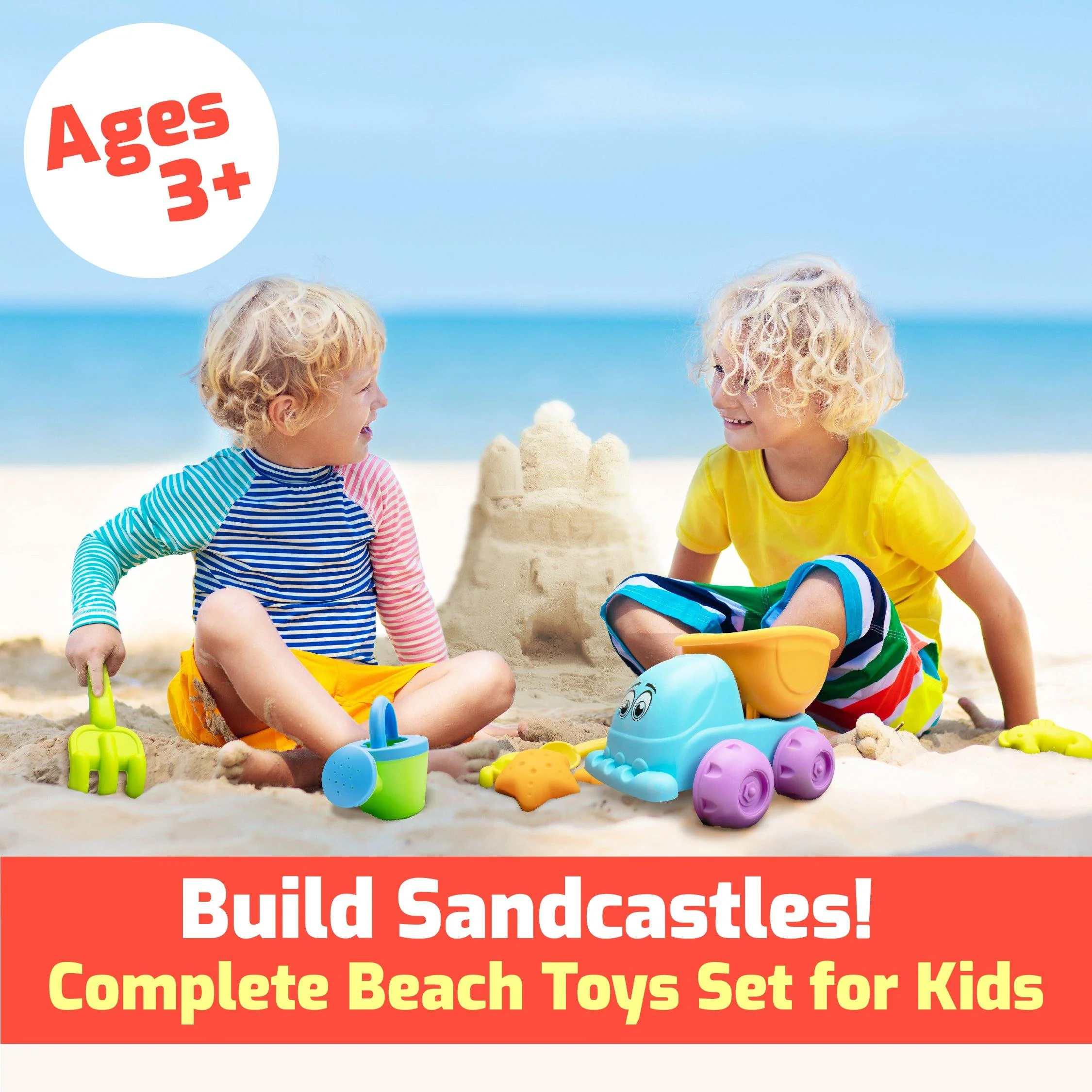 Beach Toys Sand Molds Kit - Image 9