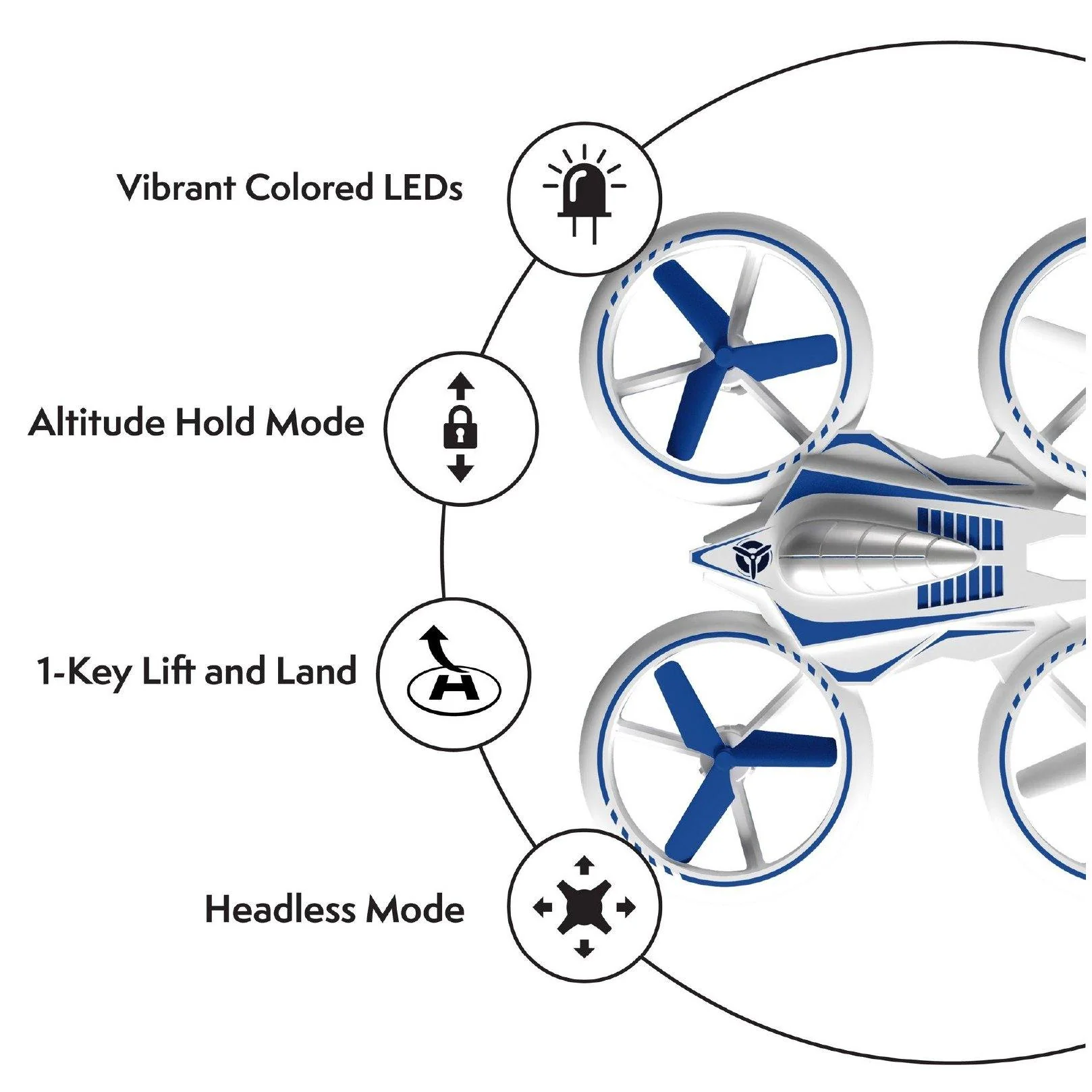 UFO 4000 LED Drone - Image 6