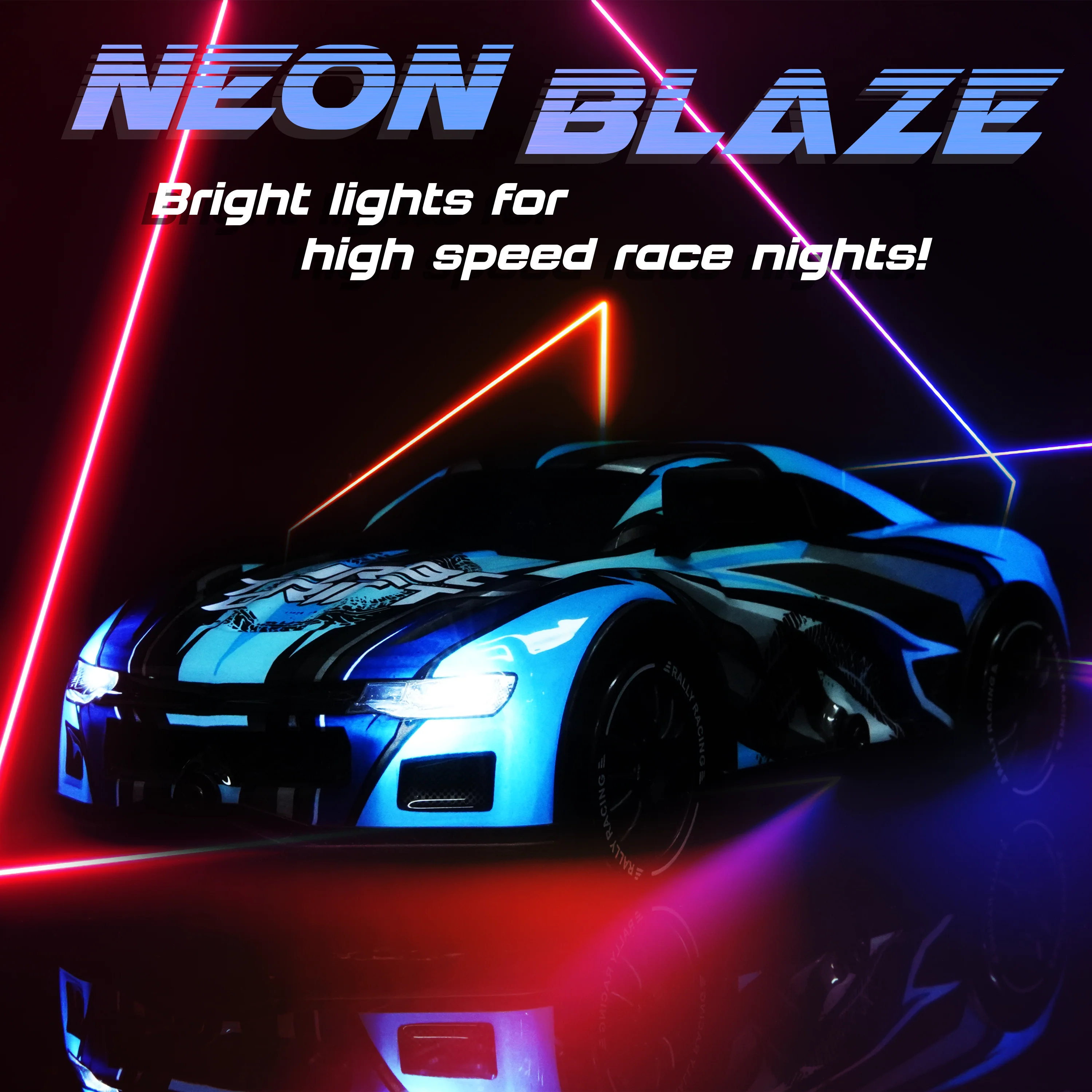Force1 High-Speed Drift RC Car – Blue - Image 4