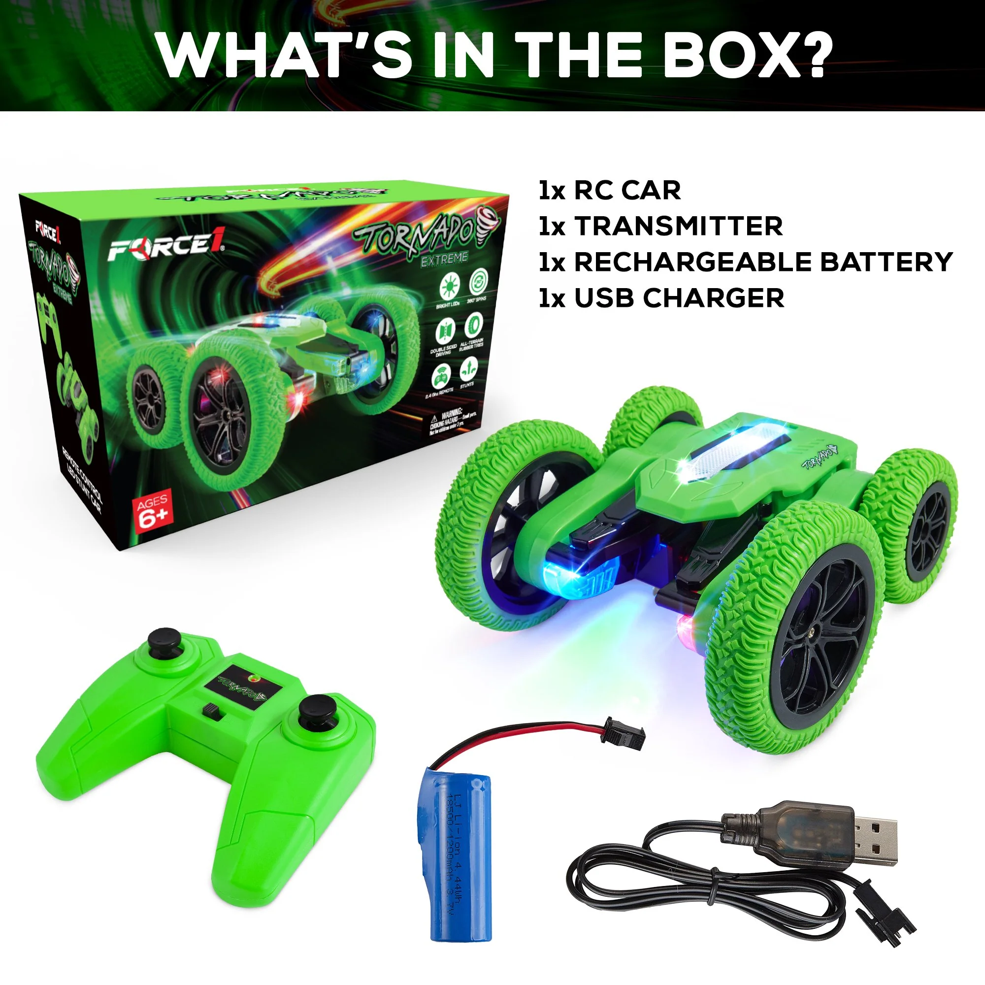 Force1 Tornado Extreme Remote Control Car - Image 4