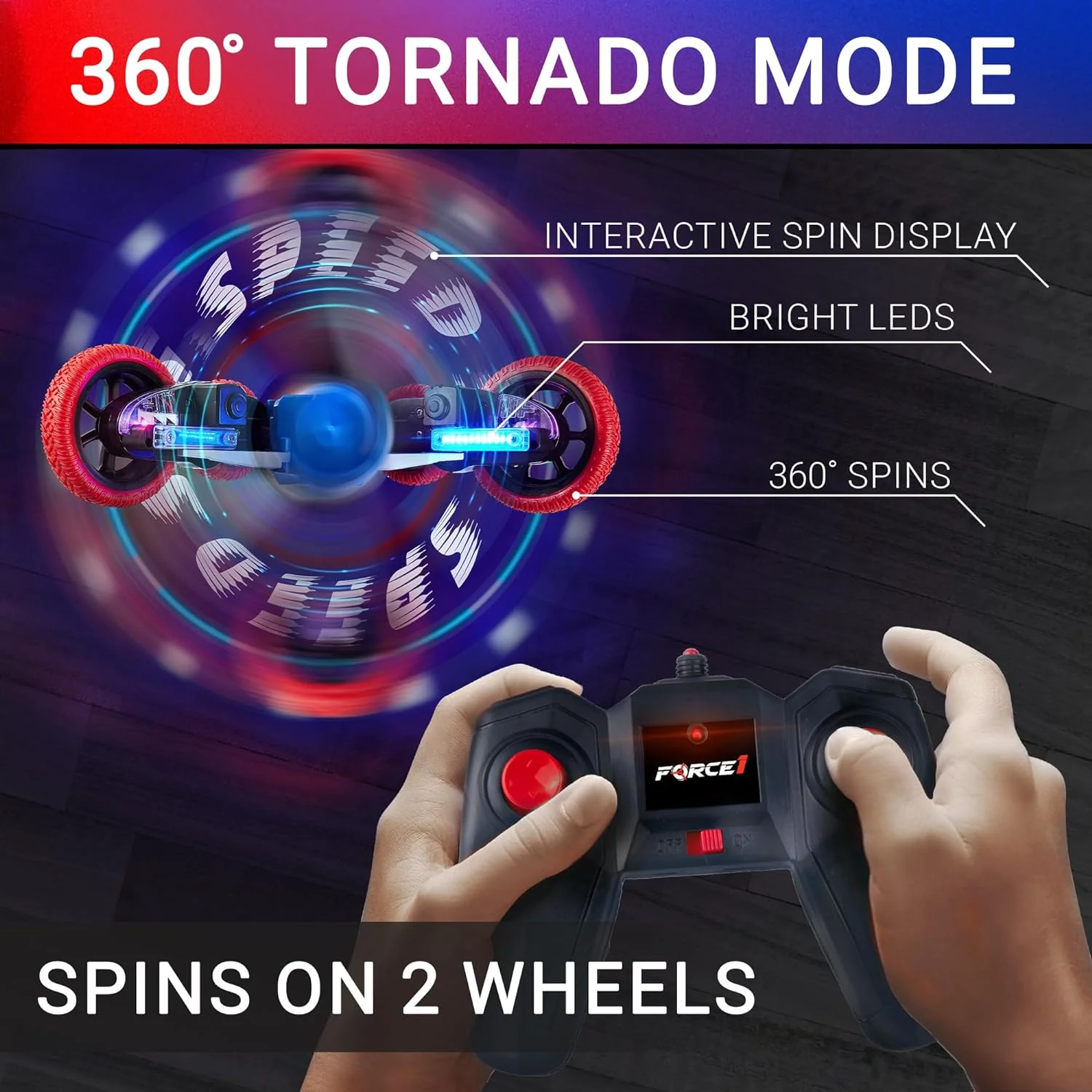 Tornado+ LED Stunt Car - Image 6