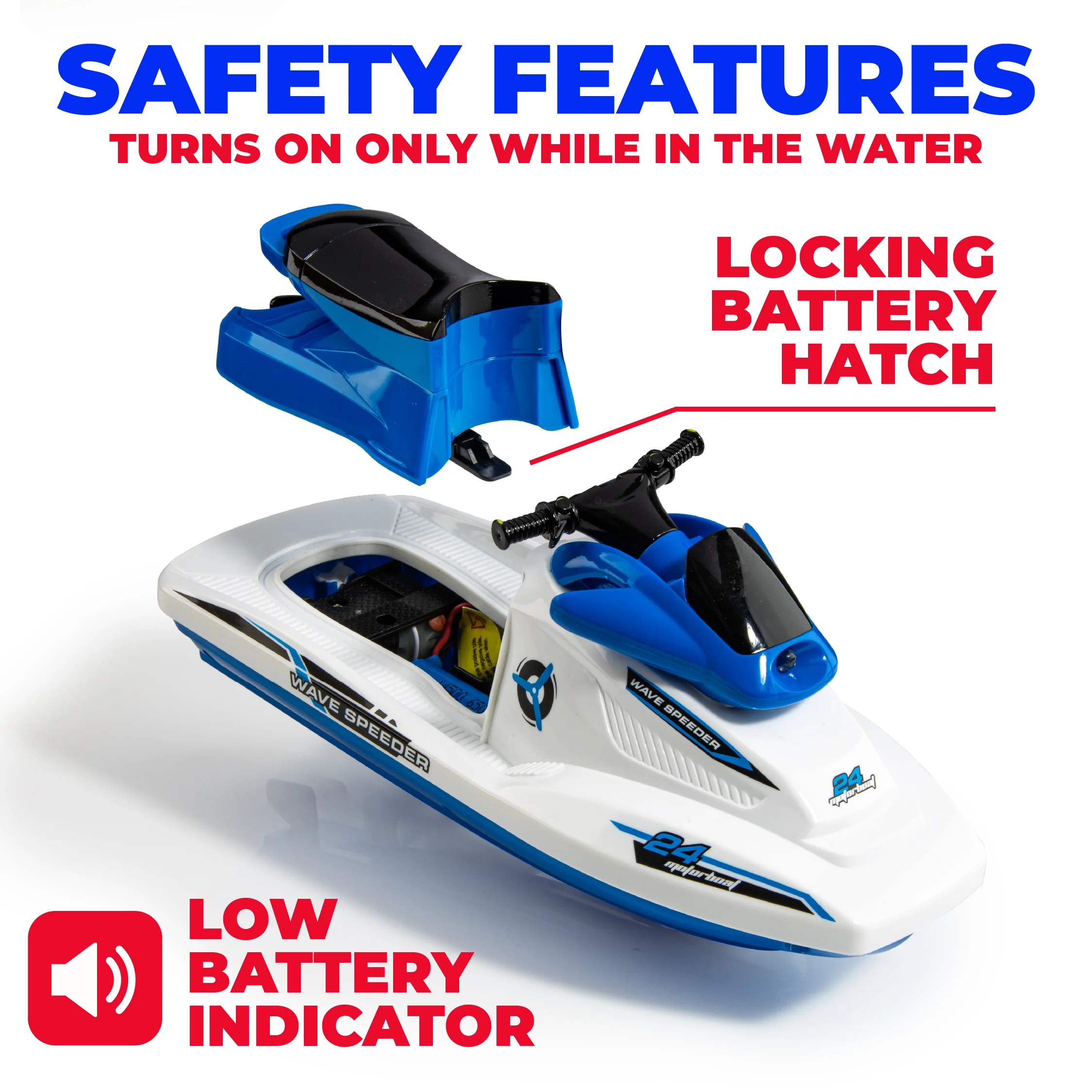 Wave Speeder RC Motor Boat - Image 12