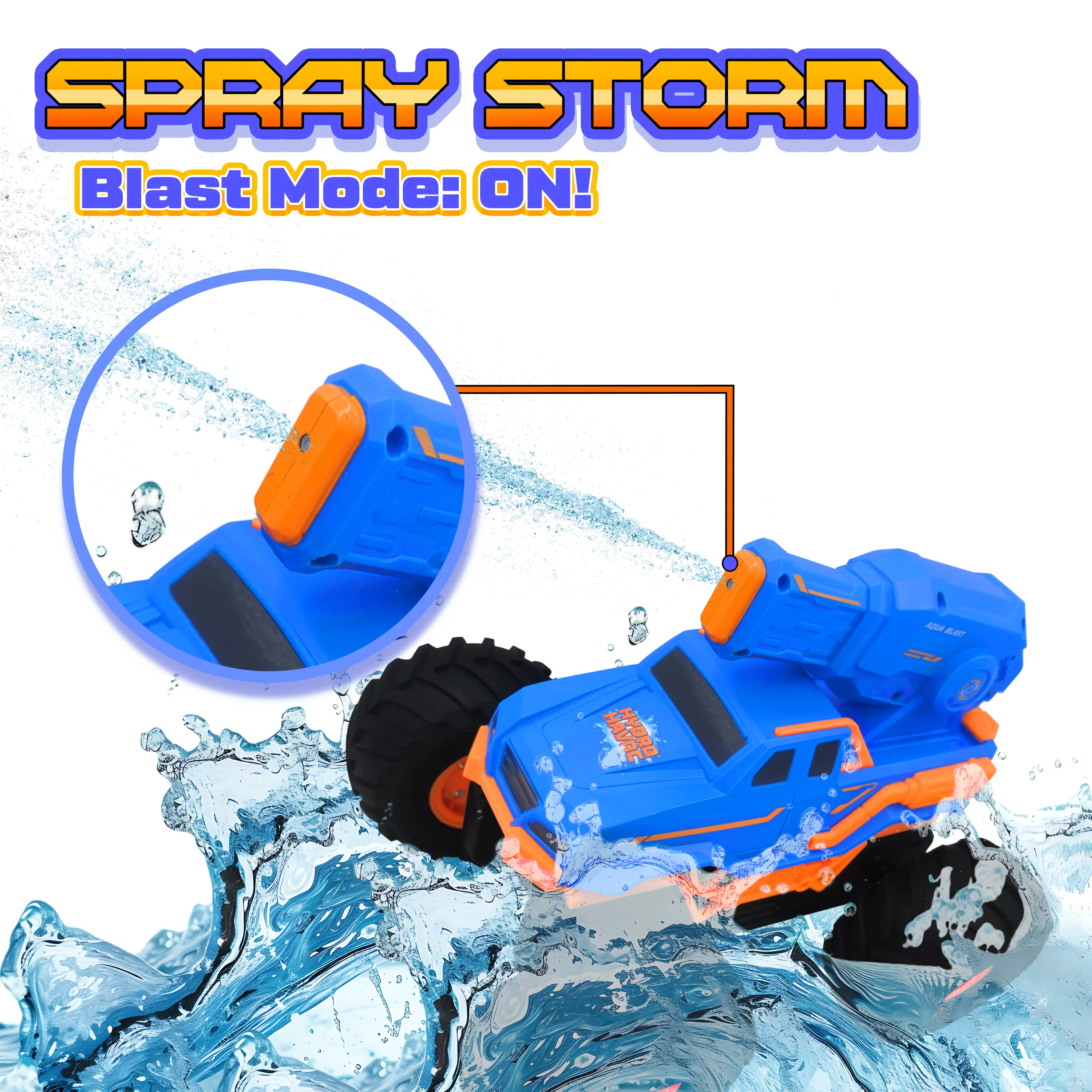 Hydro Havoc Amphibious RC Monster Truck - Image 6
