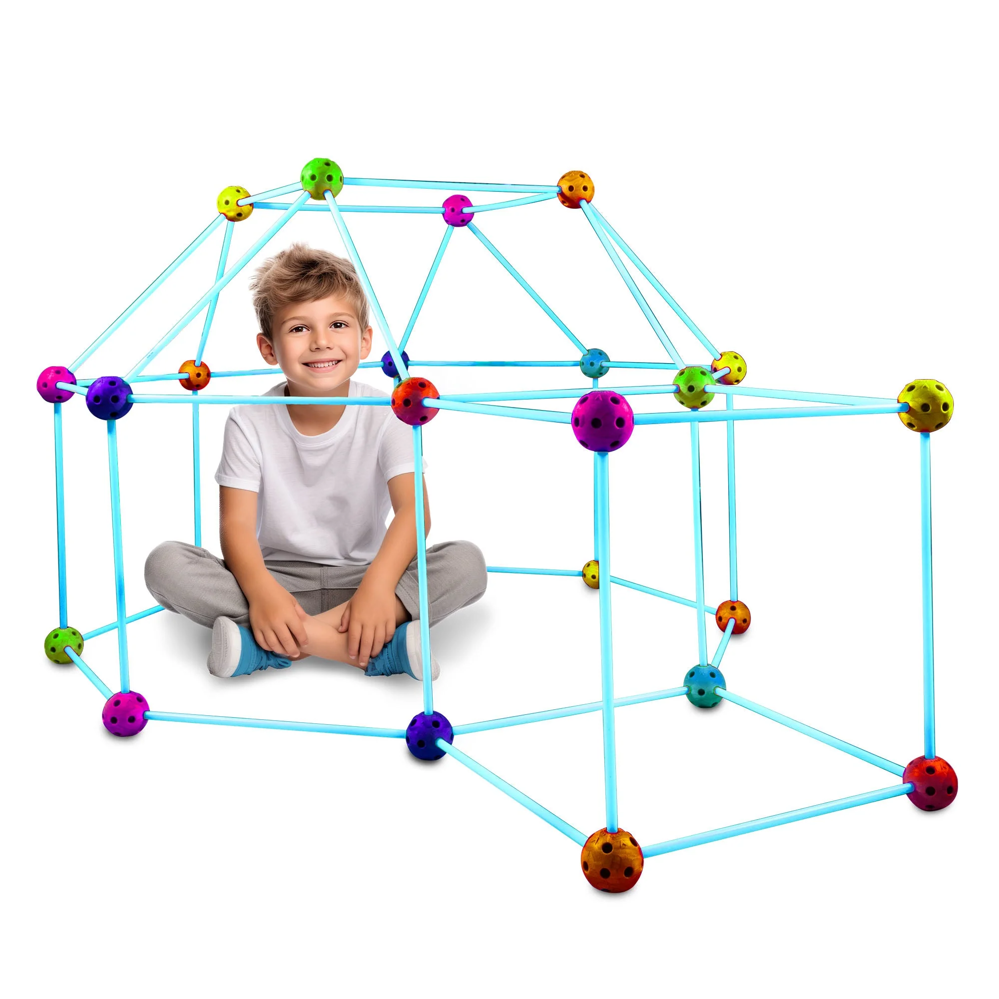 Power Your Fun Glow in the Dark Building Set - 90 Pieces - Image 10