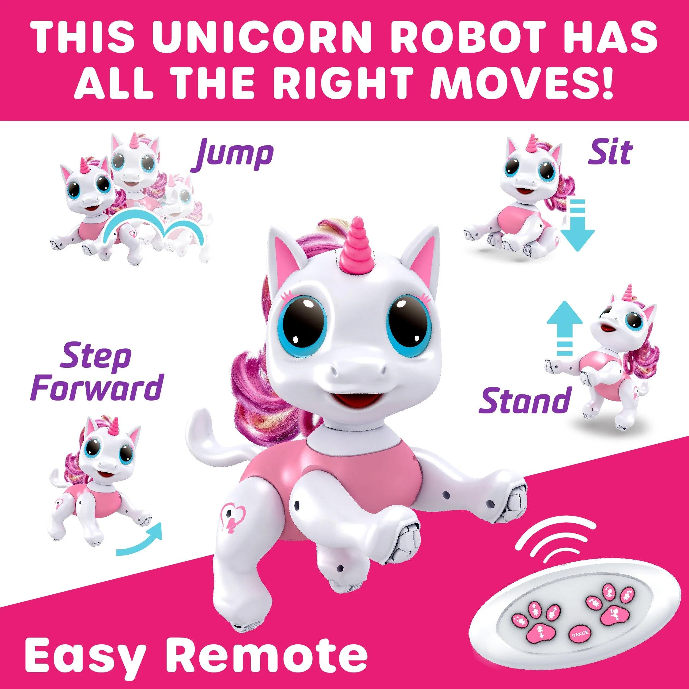 Power Your Fun Robo Pets Unicorn Toy - Image 5