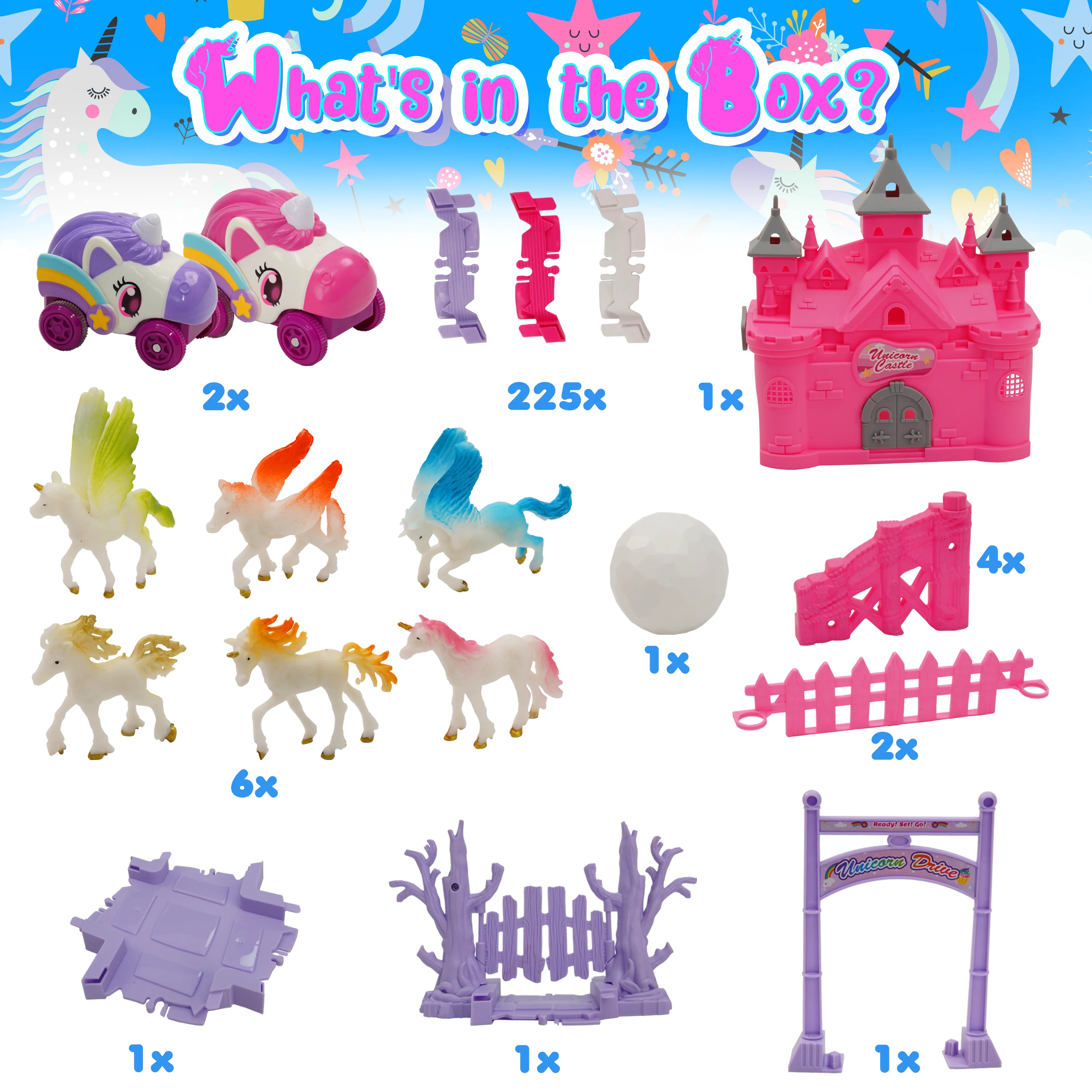 USA Toyz Unicorn Speedway Tracks – 252pc - Image 4