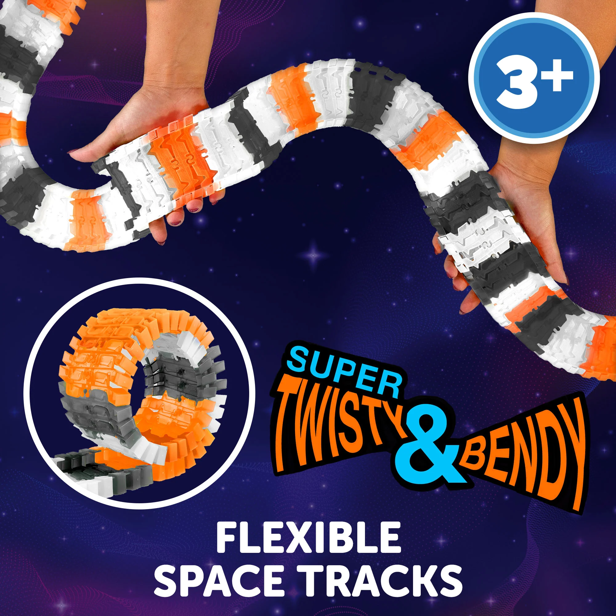 USA Toyz Galactic Race Tracks for Kids- 250pk - Image 5